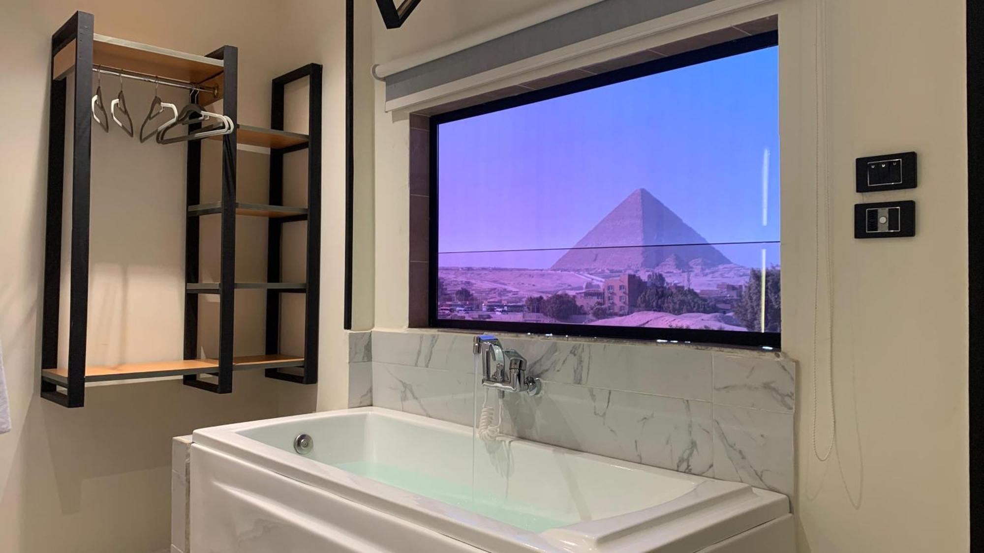 Capo Pyramid Hotel Kafret el-Gabal Buitenkant foto